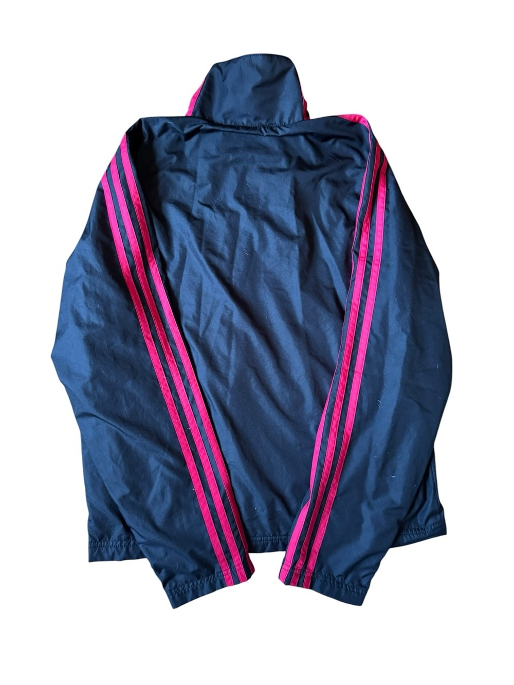 Women’s Adidas Black and Red Track Jacket - Picture 3 of 6